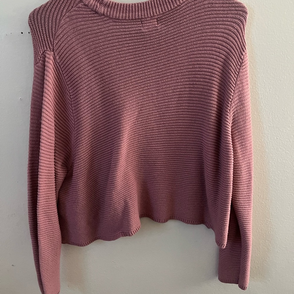 Pink sweater